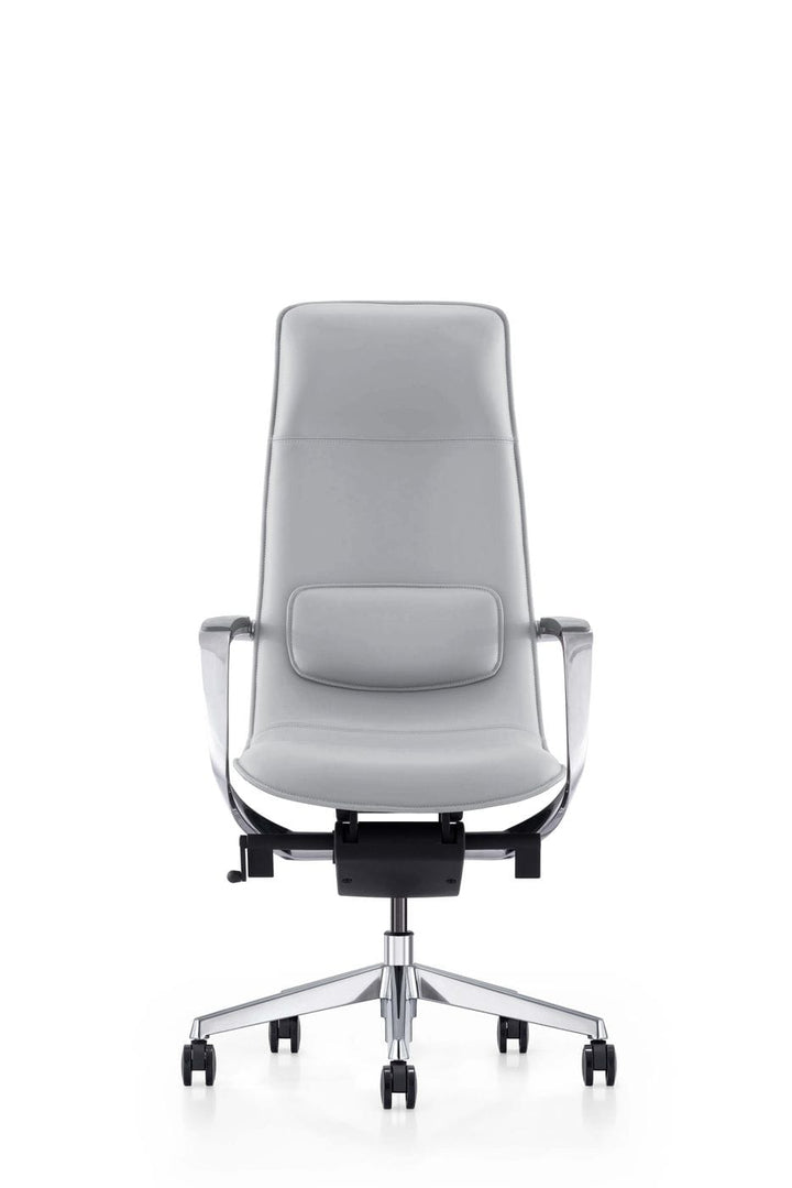 Modrest Nadella Modern Black High Back Executive Office Chair - MONAVILLA