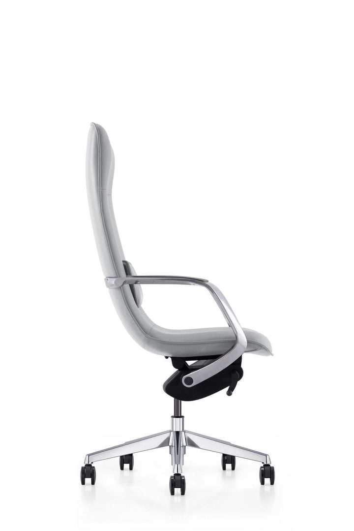 Modrest Nadella Modern Black High Back Executive Office Chair - MONAVILLA