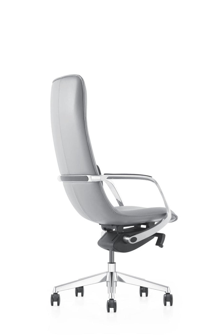 Modrest Nadella Modern Black High Back Executive Office Chair - MONAVILLA