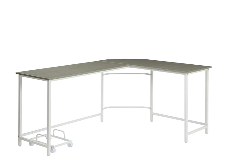 ACME Dazenus Gray & White Finish Desk Model OF00043 - MONAVILLA