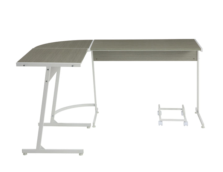 ACME Dazenus Gray & White Finish Desk Model OF00045 - MONAVILLA