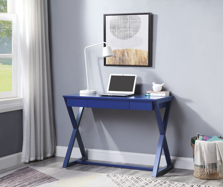 ACME Nalo Twilight Blue Finish Writing Desk Model OF00173 - MONAVILLA