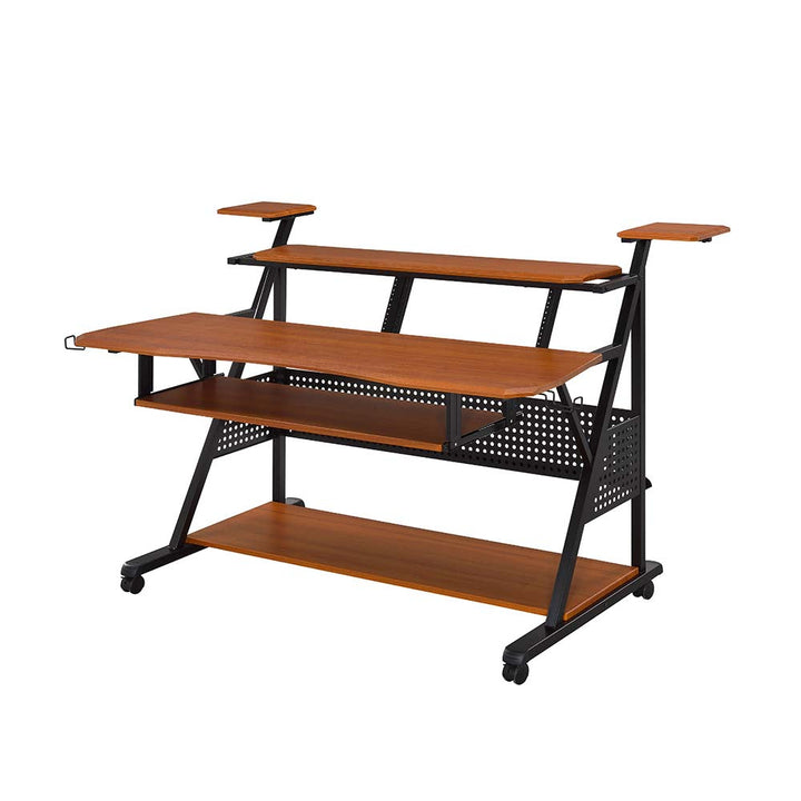 ACME Willow Cherry & Black Finish Music Desk Model OF00990 - MONAVILLA