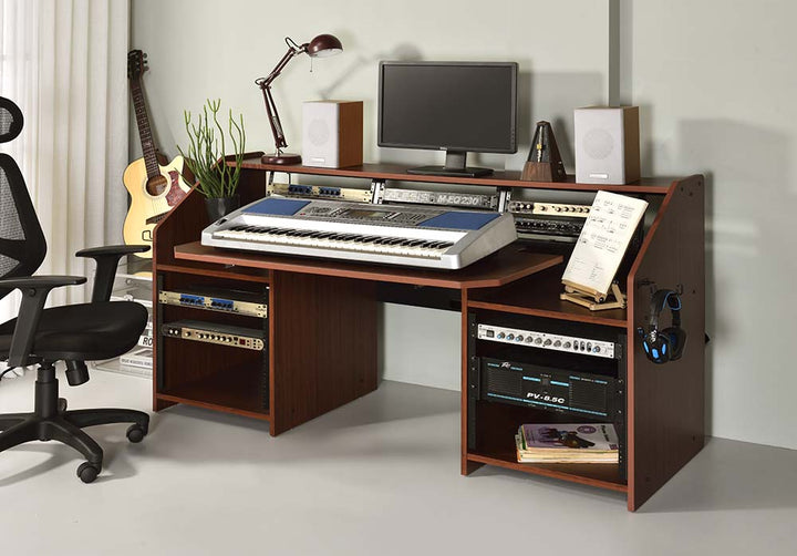 ACME Annette Natural & Black Finish Music Desk Model OF00994 - MONAVILLA