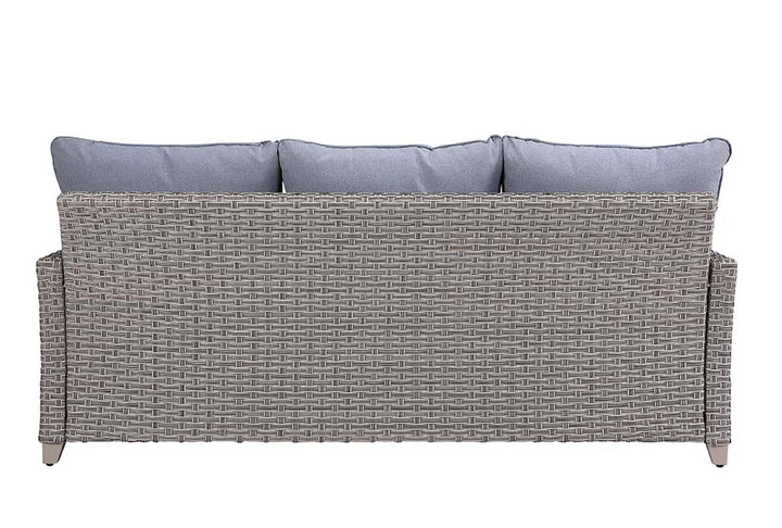 ACME Greeley Gray Fabric & Gray Finish Patio Set Model OT01090 - MONAVILLA