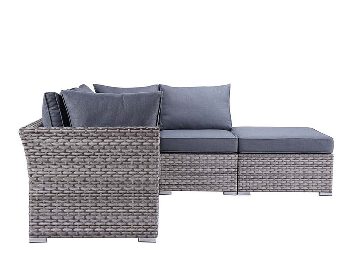 ACME Laurance Gray Fabric & Gray Finish Patio Set Model OT01092 - MONAVILLA