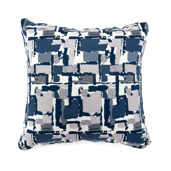 Furniture Of America Concrit Blue Contemporary 21" X 21" Pillow, Blue (2 In Box) Model PL6003BL-L-2PK - MONAVILLA