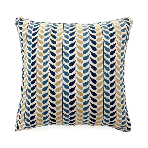 Furniture Of America Dropp Blue/Yellow Contemporary 22" X 22" Pillow, Blue & Yellow (2 In Box) Model PL6014L-2PK - MONAVILLA