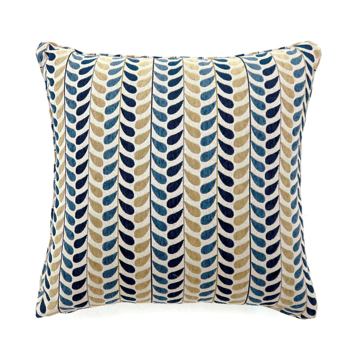 Furniture Of America Dropp Blue/Yellow Contemporary 22" X 22" Pillow, Blue & Yellow (2 In Box) Model PL6014L-2PK - MONAVILLA