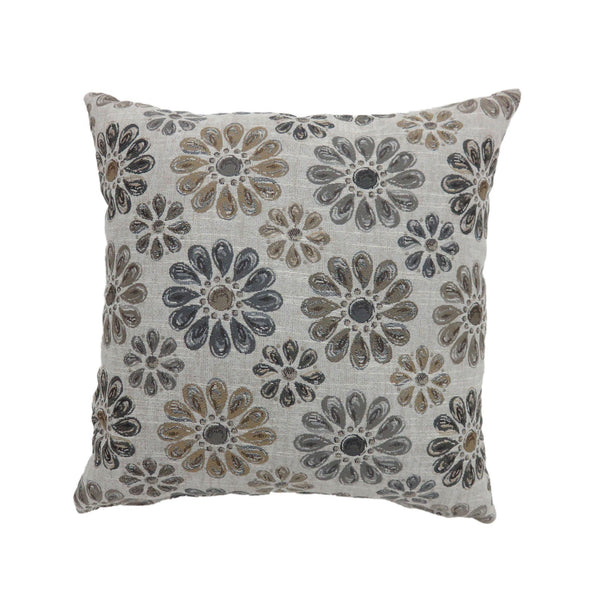 Furniture Of America Kyra Gray/Multi Transitional 21" X 21" Pillow, Gray (2 In Box) Model PL6024GY-L-2PK - MONAVILLA