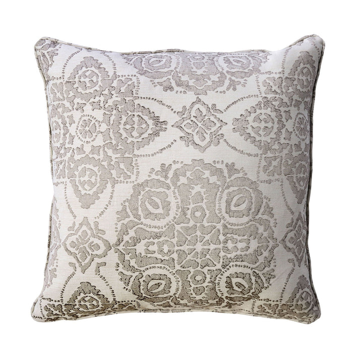 Furniture Of America Joy Cream/Gray Contemporary 20" X 20" Pillow, Cream & Gray (2 In Box) Model PL8023-2PK - MONAVILLA