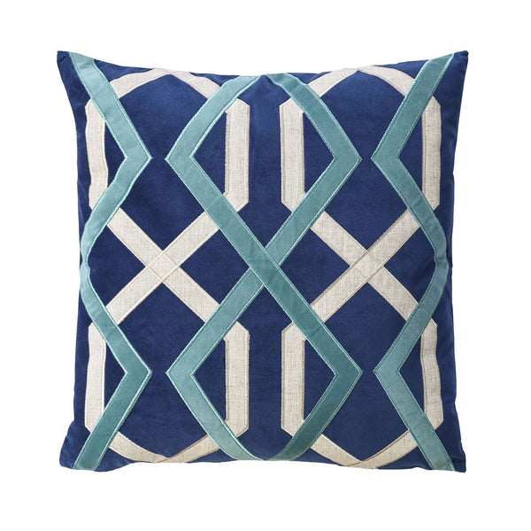 Furniture Of America Bea Indigo Contemporary 20" X 20" Pillow, Indigo (2 In Box) Model PL8025-2PK - MONAVILLA