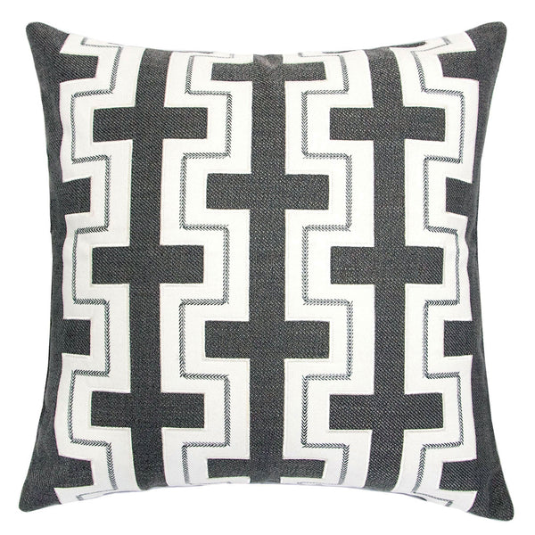 Furniture Of America Kari Dark Gray Contemporary 20" X 20" Pillow, Gray (2 In Box) Model PL8051-2PK - MONAVILLA