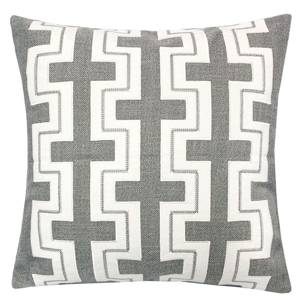 Furniture Of America Kari Silver Contemporary 20" X 20" Pillow, Silver (2 In Box) Model PL8052-2PK - MONAVILLA