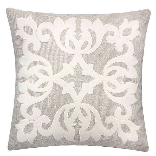 Furniture Of America Trudy Beige Contemporary 20" X 20" Pillow, Light Beige (2 In Box) Model PL8055-2PK - MONAVILLA