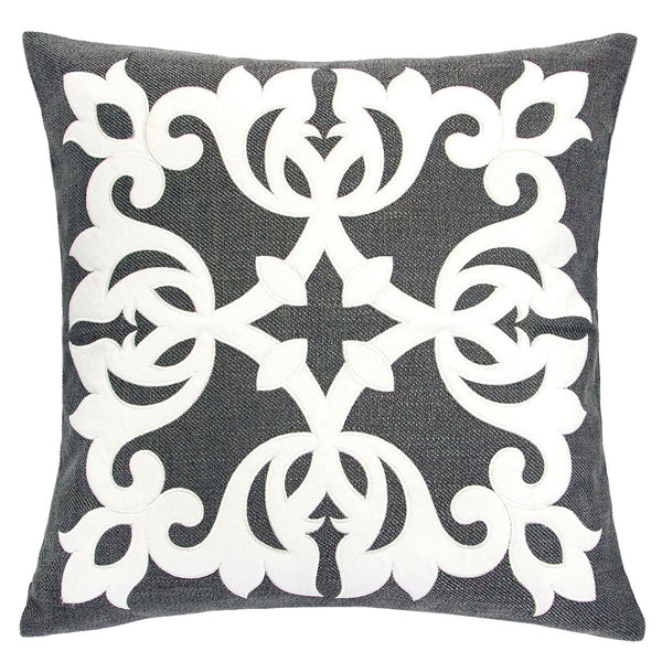 Furniture Of America Trudy Gray Contemporary 20" X 20" Pillow, Gray (2 In Box) Model PL8056-2PK - MONAVILLA