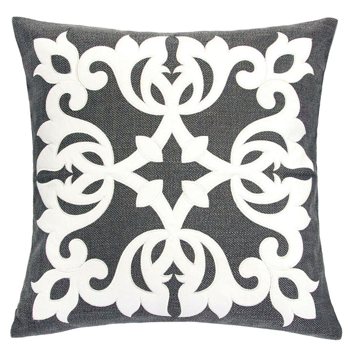 Furniture Of America Trudy Gray Contemporary 20" X 20" Pillow, Gray (2 In Box) Model PL8056-2PK - MONAVILLA