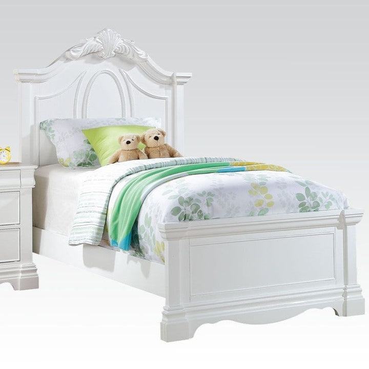 ACME Estrella White Twin Bed Model 30240T - MONAVILLA