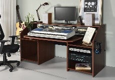 ACME Annette Natural & Black Finish Music Desk Model OF00994 - MONAVILLA