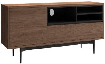 ACME Hattie Rustic Walnut Finish TV Stand Model LV01073 - MONAVILLA