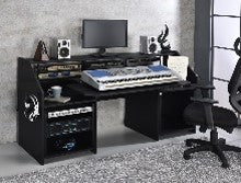 ACME Annette Black Finish Music Desk Model OF00993 - MONAVILLA