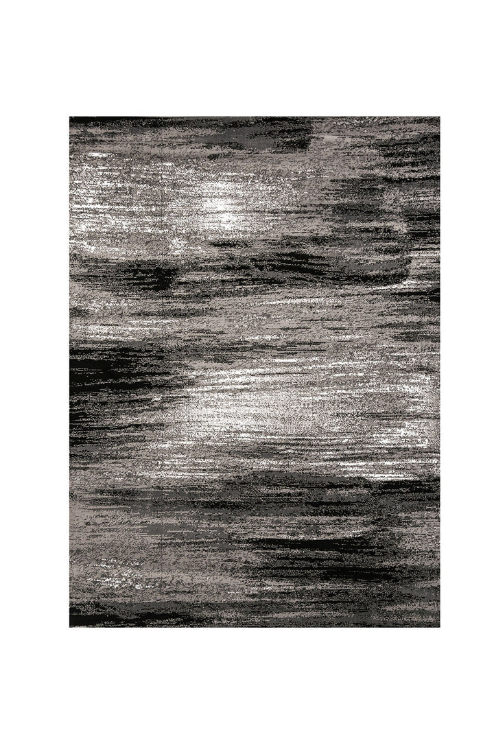 Furniture Of America Sivas Gray/Black Contemporary 5' X 8' Area Rug Model RG5183S - MONAVILLA