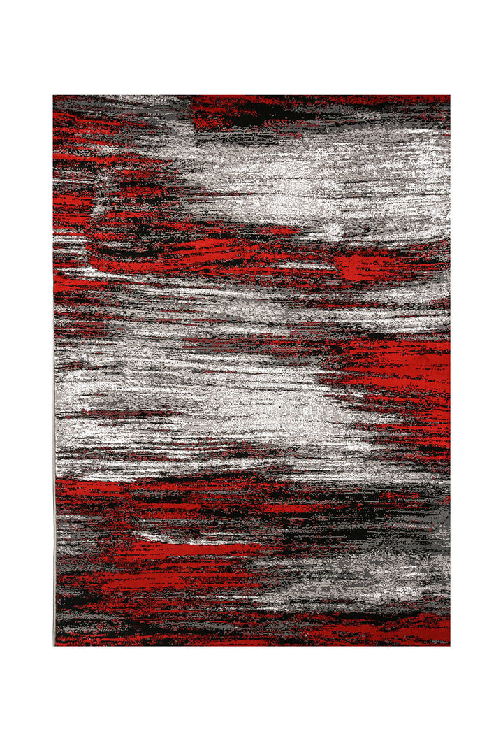 Furniture Of America Sivas Gray/Red Contemporary 8' X 10' Area Rug Model RG5184M - MONAVILLA