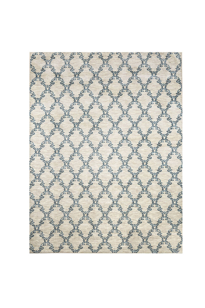 Furniture Of America Acanthus Light Gray/Blue Contemporary 8' X 10' Area Rug Model RG8137M - MONAVILLA