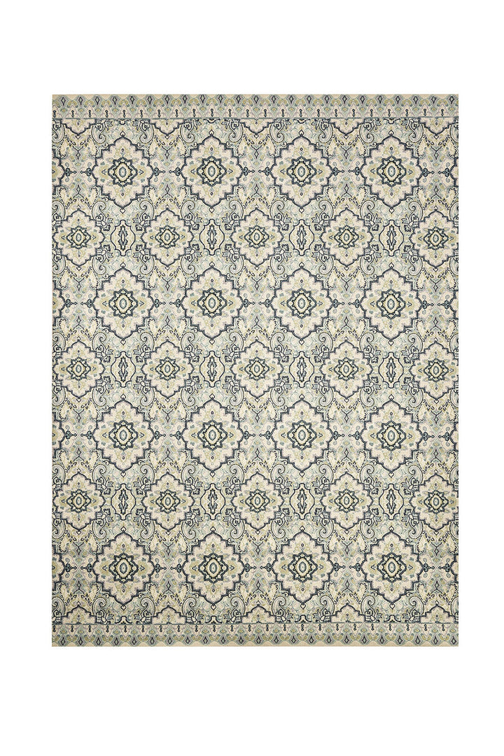 Furniture Of America Acanthus Beige/Blue Contemporary 5' X 8' Area Rug Model RG8139S - MONAVILLA