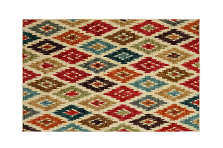 Furniture Of America Greenville Multi Contemporary 8' X 10' Area Rug Model RG8148M - MONAVILLA