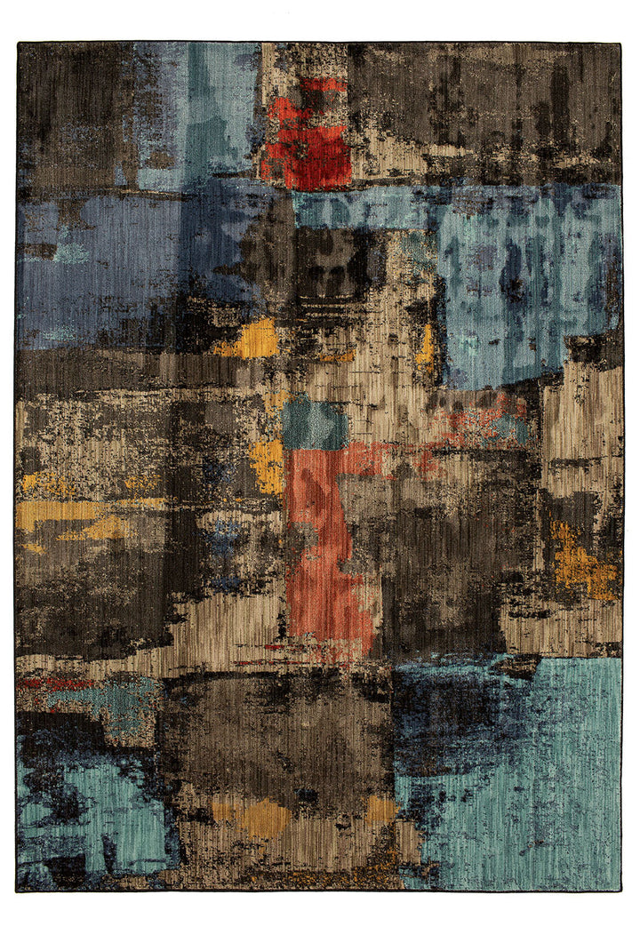 Furniture Of America Wilhelm Abstract Multi Contemporary 8' X 11' Area Rug Model RG8163M - MONAVILLA