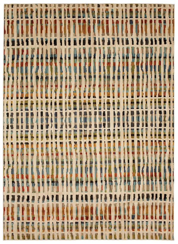 Furniture Of America Wilhelm Chroma Multi Contemporary 5'3X7'6" Area Rug Model RG8164S - MONAVILLA