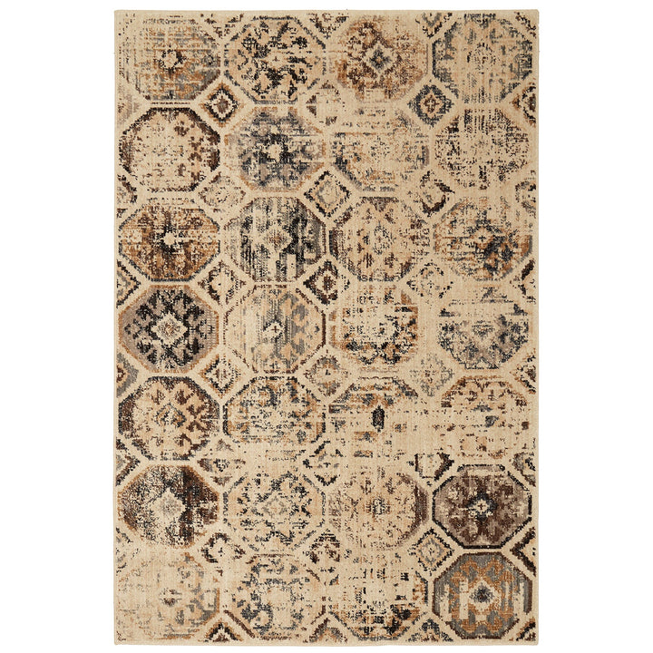 Furniture Of America Wilhelm Relic Beige Contemporary 8' X 11' Area Rug Model RG8165M - MONAVILLA