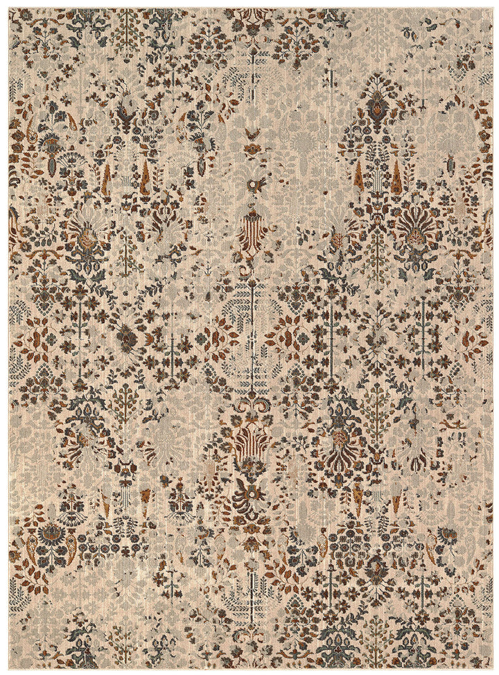 Furniture Of America Wilhelm Palmette Multi Contemporary 8' X 11' Area Rug Model RG8167M - MONAVILLA