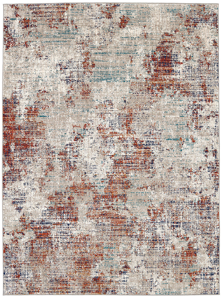 Furniture Of America Montijo Concrete Umber Contemporary 8' X 11' Area Rug Model RG8171M - MONAVILLA