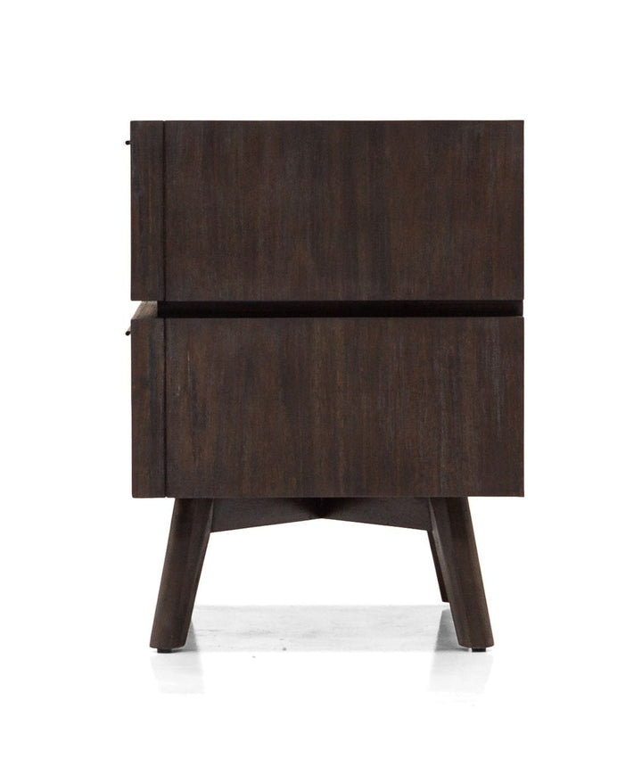 Modrest Roger Mid Century Acacia Nightstand - MONAVILLA