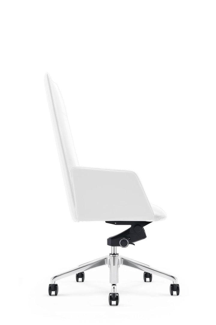 Modrest Tricia Modern White High Back Executive Office Chair - MONAVILLA