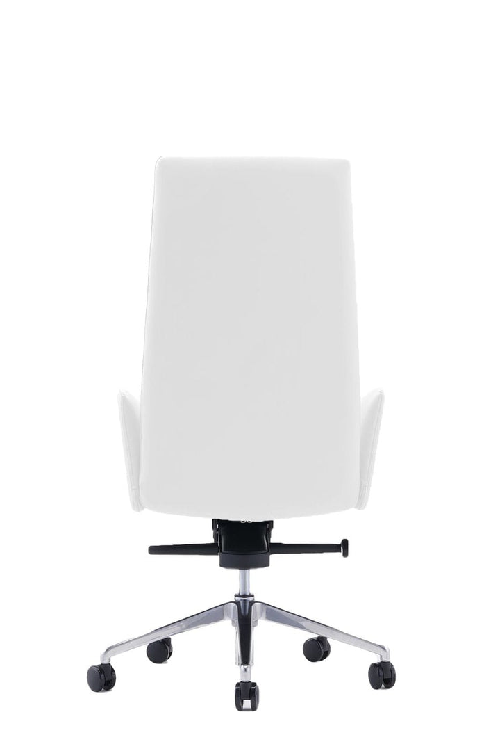 Modrest Tricia Modern White High Back Executive Office Chair - MONAVILLA