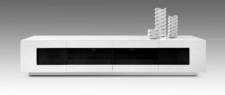 Modrest Frost Modern White TV Unit - MONAVILLA