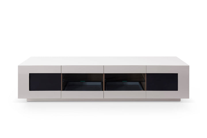 Modrest Frost Modern Small Grey TV Unit - MONAVILLA