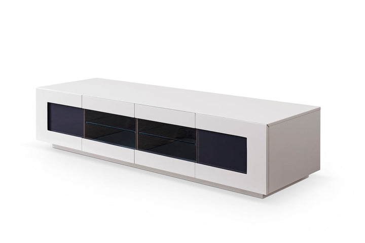 Modrest Frost Modern Small Grey TV Unit - MONAVILLA