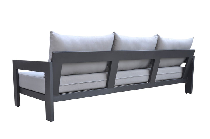 Divani Casa Wake Modern Charcoal Outdoor Sofa - MONAVILLA