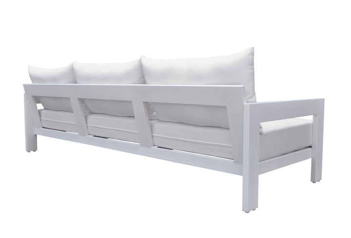 Divani Casa Wake Modern White Outdoor Sofa - MONAVILLA