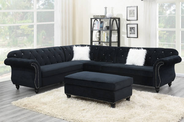 Poundex 4 Piece Sectional Set Model F6433 - MONAVILLA